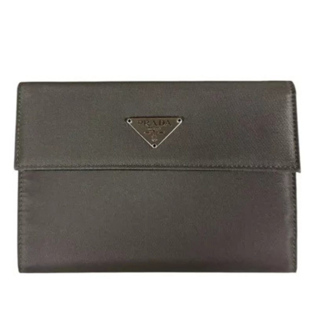 Prada trifold wallet